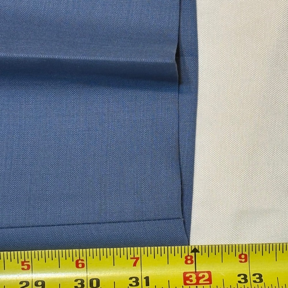 Burberry Steel Blue Mohair Wool Classic Trousers Mens IT 52 US 42 8023725 NEW - Picture 8 of 11